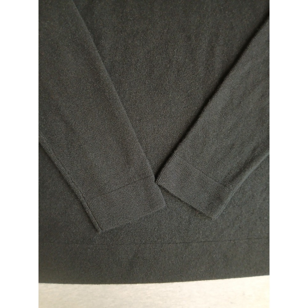 Neiman Marcus Sweater XL 100 Cashmere Quiet Luxury Minimalist Turtleneck Knit - Picture 7 of 11